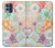 W3705 Pastel Floral Flower Funda Carcasa Case y Caso Del Tirón Funda para Motorola Moto G100