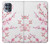 W3707 Pink Cherry Blossom Spring Flower Funda Carcasa Case y Caso Del Tirón Funda para Motorola Moto G100