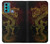 W0354 Chinese Dragon Funda Carcasa Case y Caso Del Tirón Funda para Motorola Moto G60, G40 Fusion