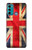 W2303 British UK Vintage Flag Funda Carcasa Case y Caso Del Tirón Funda para Motorola Moto G60, G40 Fusion