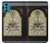 W3144 Antique Bracket Clock Funda Carcasa Case y Caso Del Tirón Funda para Motorola Moto G60, G40 Fusion