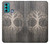 W3591 Viking Tree of Life Symbol Funda Carcasa Case y Caso Del Tirón Funda para Motorola Moto G60, G40 Fusion