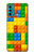 W3595 Brick Toy Funda Carcasa Case y Caso Del Tirón Funda para Motorola Moto G60, G40 Fusion