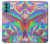 W3597 Holographic Photo Printed Funda Carcasa Case y Caso Del Tirón Funda para Motorola Moto G60, G40 Fusion