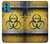 W3669 Biological Hazard Tank Graphic Funda Carcasa Case y Caso Del Tirón Funda para Motorola Moto G60, G40 Fusion