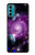 W3689 Galaxy Outer Space Planet Funda Carcasa Case y Caso Del Tirón Funda para Motorola Moto G60, G40 Fusion