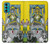 W3739 Tarot Card The Chariot Funda Carcasa Case y Caso Del Tirón Funda para Motorola Moto G60, G40 Fusion