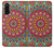 W3694 Hippie Art Pattern Funda Carcasa Case y Caso Del Tirón Funda para OnePlus Nord CE 5G