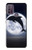 W3510 Dolphin Moon Night Funda Carcasa Case y Caso Del Tirón Funda para Motorola Moto G10 Power