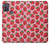 W3719 Strawberry Pattern Funda Carcasa Case y Caso Del Tirón Funda para Motorola Moto G10 Power