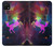 W2486 Rainbow Unicorn Nebula Space Funda Carcasa Case y Caso Del Tirón Funda para Samsung Galaxy A22 5G