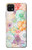 W3705 Pastel Floral Flower Funda Carcasa Case y Caso Del Tirón Funda para Samsung Galaxy A22 5G