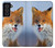 W0417 Fox Funda Carcasa Case y Caso Del Tirón Funda para Samsung Galaxy S21 FE 5G