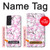 W1972 Sakura Cherry Blossoms Funda Carcasa Case y Caso Del Tirón Funda para Samsung Galaxy S21 FE 5G