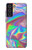 W3597 Holographic Photo Printed Funda Carcasa Case y Caso Del Tirón Funda para Samsung Galaxy S21 FE 5G