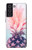 W3711 Pink Pineapple Funda Carcasa Case y Caso Del Tirón Funda para Samsung Galaxy S21 FE 5G