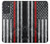 W3687 Firefighter Thin Red Line American Flag Funda Carcasa Case y Caso Del Tirón Funda para Samsung Galaxy Quantum 2