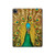 W0513 Peacock Funda Carcasa Case para iPad Pro 12.9 (2022, 2021, 2020, 2018), Air 13 (2024)