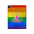 W2900 Rainbow LGBT Lesbian Pride Flag Funda Carcasa Case para iPad Pro 12.9 (2022,2021,2020,2018, 3rd, 4th, 5th, 6th)