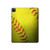 W3031 Yellow Softball Ball Funda Carcasa Case para iPad Pro 12.9 (2022,2021,2020,2018, 3rd, 4th, 5th, 6th)