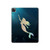 W3250 Mermaid Undersea Funda Carcasa Case para iPad Pro 12.9 (2022, 2021, 2020, 2018), Air 13 (2024)