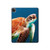 W3497 Green Sea Turtle Funda Carcasa Case para iPad Pro 12.9 (2022,2021,2020,2018, 3rd, 4th, 5th, 6th)
