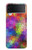 W3677 Colorful Brick Mosaics Funda Carcasa Case y Caso Del Tirón Funda para Samsung Galaxy Z Flip 3 5G