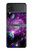W3689 Galaxy Outer Space Planet Hard Case For Samsung Galaxy Z Flip 3 5G