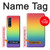 W3698 LGBT Gradient Pride Flag Funda Carcasa Case y Caso Del Tirón Funda para Samsung Galaxy Z Fold 3 5G