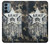 W3666 Army Camo Camouflage Funda Carcasa Case y Caso Del Tirón Funda para OnePlus Nord N200 5G