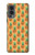 W3258 Pineapple Pattern Funda Carcasa Case y Caso Del Tirón Funda para OnePlus Nord 2 5G