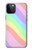 W3810 Pastel Unicorn Summer Wave Funda Carcasa Case y Caso Del Tirón Funda para iPhone 12, iPhone 12 Pro