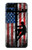 W3803 Electrician Lineman American Flag Funda Carcasa Case y Caso Del Tirón Funda para iPhone 7 Plus, iPhone 8 Plus