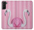 W3805 Flamingo Pink Pastel Funda Carcasa Case y Caso Del Tirón Funda para Samsung Galaxy S21 Plus 5G, Galaxy S21+ 5G