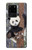 W3793 Cute Baby Panda Snow Painting Funda Carcasa Case y Caso Del Tirón Funda para Samsung Galaxy S20 Ultra