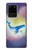 W3802 Dream Whale Pastel Fantasy Funda Carcasa Case y Caso Del Tirón Funda para Samsung Galaxy S20 Ultra