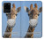 W3806 Giraffe New Normal Funda Carcasa Case y Caso Del Tirón Funda para Samsung Galaxy S20 Ultra