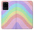 W3810 Pastel Unicorn Summer Wave Funda Carcasa Case y Caso Del Tirón Funda para Samsung Galaxy S20 Ultra