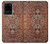 W3813 Persian Carpet Rug Pattern Funda Carcasa Case y Caso Del Tirón Funda para Samsung Galaxy S20 Ultra