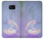 W3823 Beauty Pearl Mermaid Funda Carcasa Case y Caso Del Tirón Funda para Samsung Galaxy S7