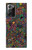 W3815 Psychedelic Art Funda Carcasa Case y Caso Del Tirón Funda para Samsung Galaxy Note 20 Ultra, Ultra 5G