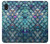 W3809 Mermaid Fish Scale Funda Carcasa Case y Caso Del Tirón Funda para Samsung Galaxy A10e