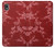 W3817 Red Floral Cherry blossom Pattern Funda Carcasa Case y Caso Del Tirón Funda para Samsung Galaxy A10