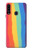 W3799 Cute Vertical Watercolor Rainbow Funda Carcasa Case y Caso Del Tirón Funda para Samsung Galaxy A20s