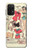 W3820 Vintage Cowgirl Fashion Paper Doll Funda Carcasa Case y Caso Del Tirón Funda para Samsung Galaxy A32 5G