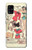 W3820 Vintage Cowgirl Fashion Paper Doll Funda Carcasa Case y Caso Del Tirón Funda para Samsung Galaxy A41