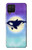 W3807 Killer Whale Orca Moon Pastel Fantasy Funda Carcasa Case y Caso Del Tirón Funda para Samsung Galaxy A42 5G