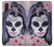 W3821 Sugar Skull Steam Punk Girl Gothic Funda Carcasa Case y Caso Del Tirón Funda para Samsung Galaxy A50