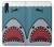 W3825 Cartoon Shark Sea Diving Funda Carcasa Case y Caso Del Tirón Funda para Samsung Galaxy A50