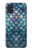 W3809 Mermaid Fish Scale Funda Carcasa Case y Caso Del Tirón Funda para Samsung Galaxy A51 5G